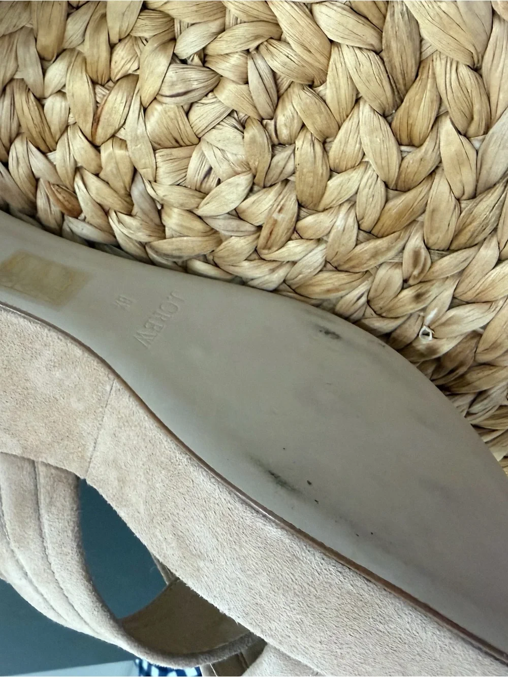 J. Crew Marcie platform sandals in beige suede colorway✨Sz. 8.5